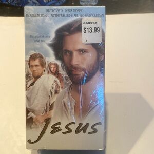 NWT “Jesus,” Double VHS Cassettes in Slip Case